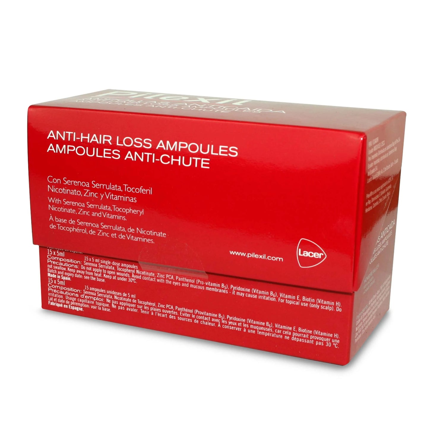 Pilexil Anti-caída 5ml - 15 Ampollas