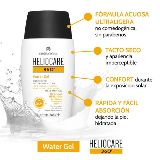 Heliocare 360 Water Gel SPF50 50 Ml