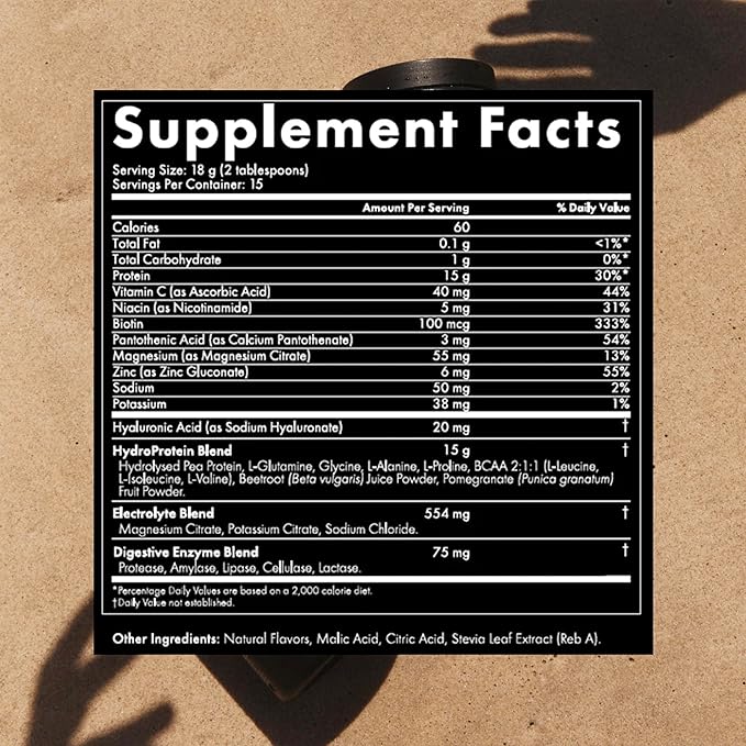 WelleCo HydroProtein Elixir 270g